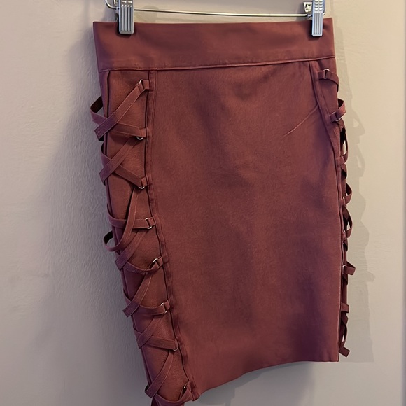 12th heart mauve bandage skirt - Picture 2 of 3
